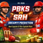 PBKS vs SRH Dream11 Prediction: Captain and Vice-Captain Selections for the Best Fantasy Team