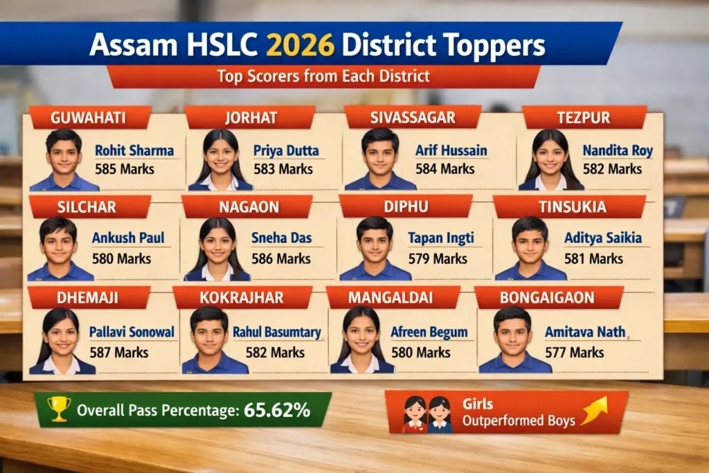 Wavethenews Assam HSLC Result 2026