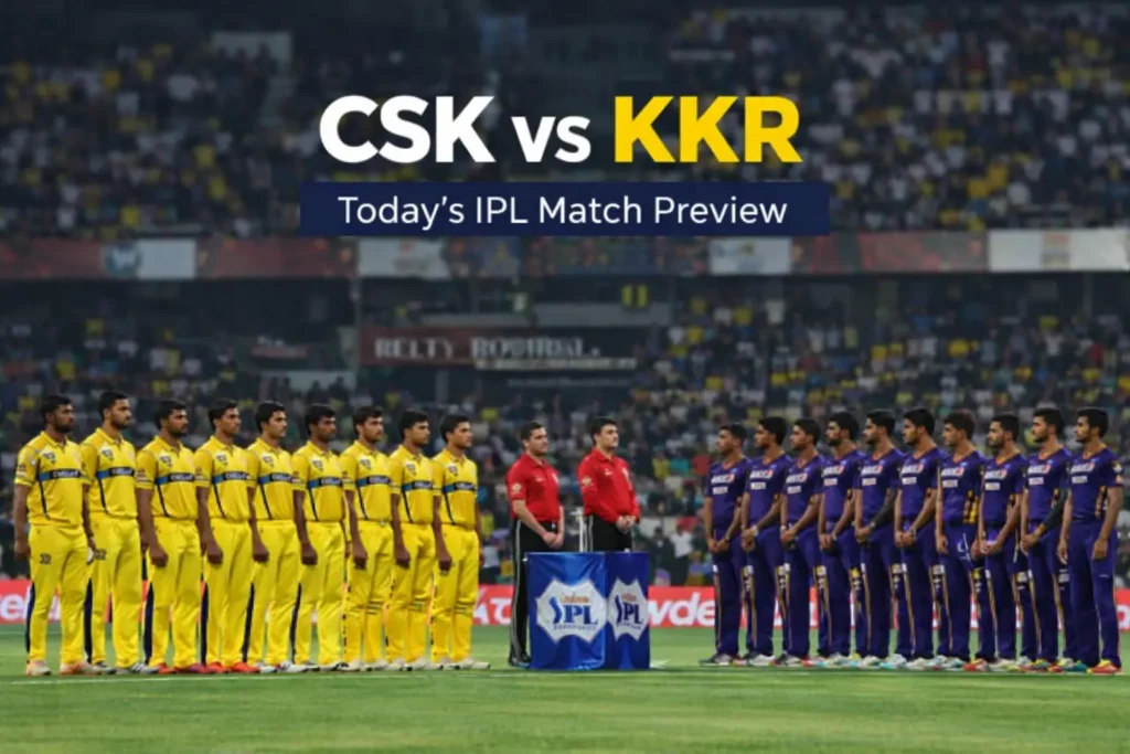 Wavethenews CSK vs KKR