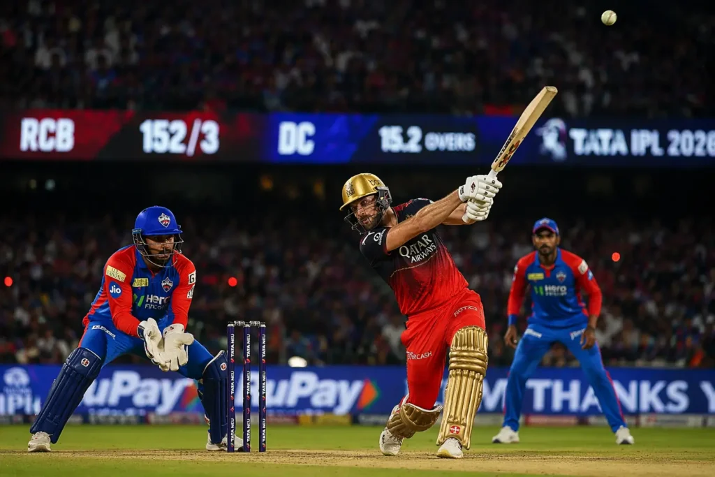 Wavethenews RCB vs DC is the IPL 2026