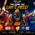 RCB vs DC is the IPL 2026 game you can’t miss. Phil Salt’s Blaze, Kohli’s Roar, and Tim David’s Fury are all in it.