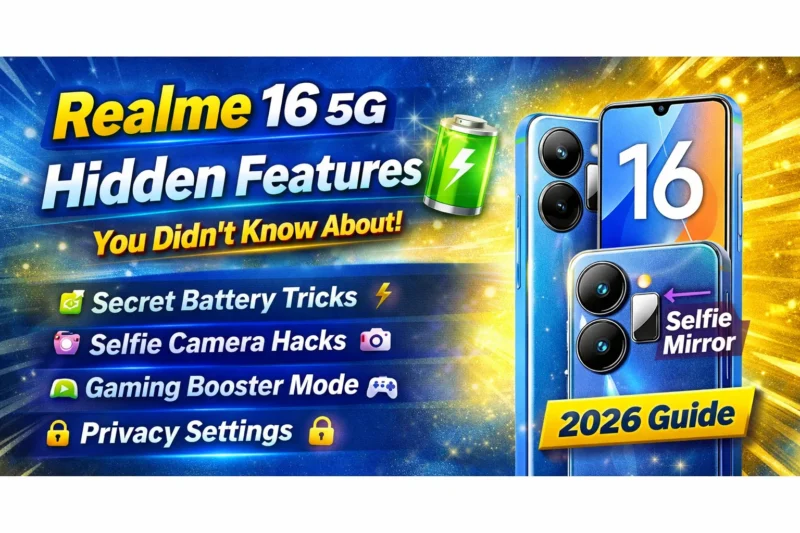 Wavethenews Realme 16 5G Hidden Features