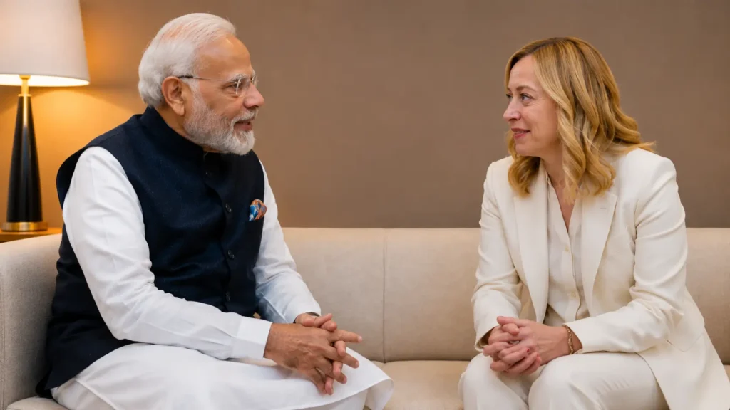 Wavethenews India-Meloni Bilateral & the India-EU FTA Push