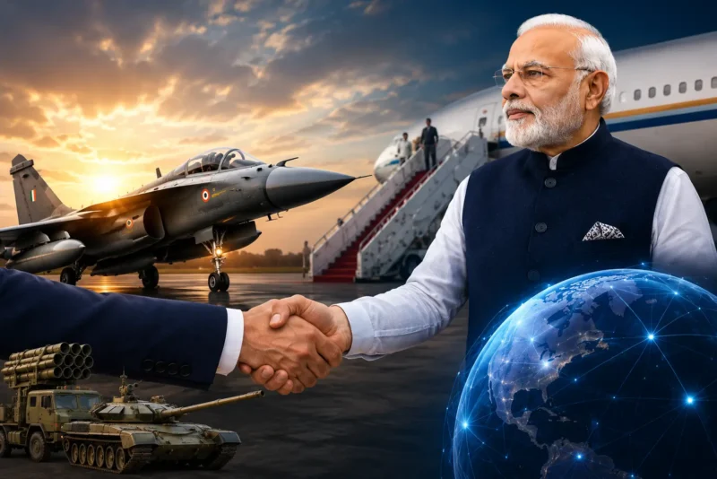 Wavethenews Why Defence Deals Increase During PM Modi Foreign Visits