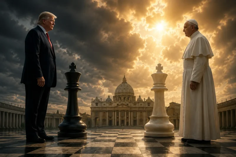 Wavethenews Trump vs Pope Leo XIV